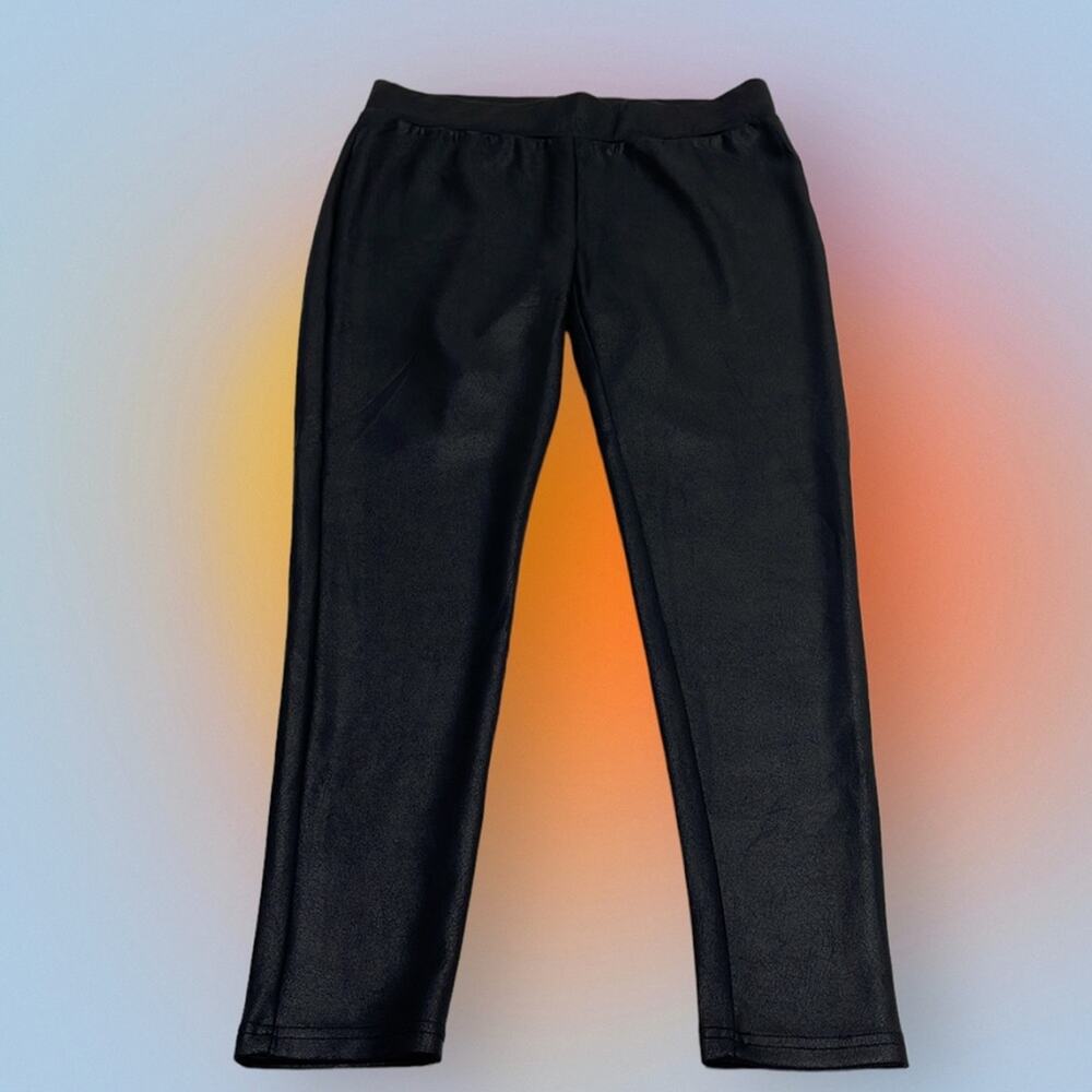 RACHEL ZOE Women’s Small Black Faux Leather Leggings